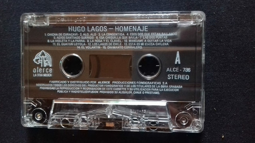 Hugo Lagos - Homenaje (Usado)