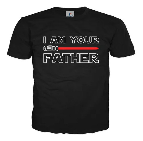 Remera Dia Del Padre I Am Your Father Star Wars Unisex