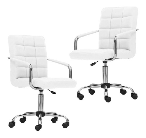 Sillon Ejecutivo Gerencial X2 Unidades Silla Oficina Pc 