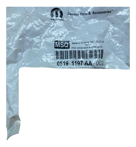 Tuerca Piñon #05191197aa Jeep Wrangler 2012-2017