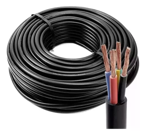 Cable Electrico Tipo Taller 4 X 1.5mm X Rollo 100m 1ra Calid