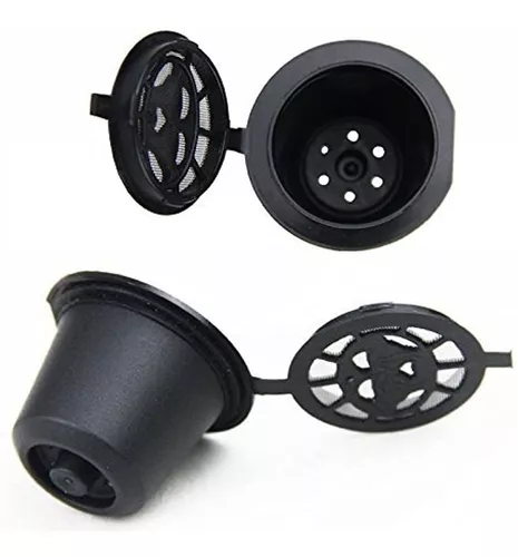 Cápsulas de café Nespresso reutilizables, taza de acero inoxidable,  recargable, filtro de recarga