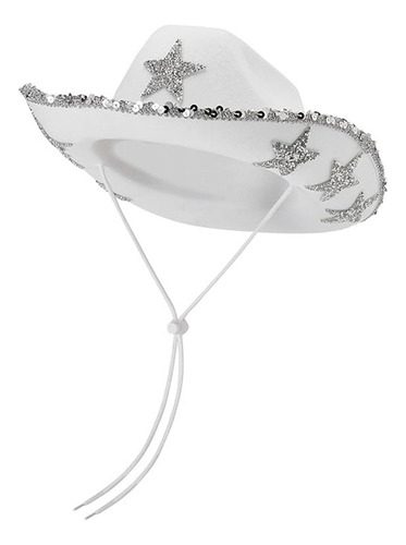 Sombrero De Vaquero Con Correa Ajustable Para La Barbilla,