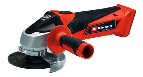 Esmerilhadeira angular sem fio Einhell Power X-Change TC-AG 18/115 Li-Solo vermelho 18 W + acessório
