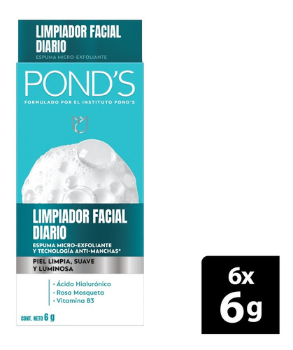 Limpiador Facial Diario Ponds - g a $1472