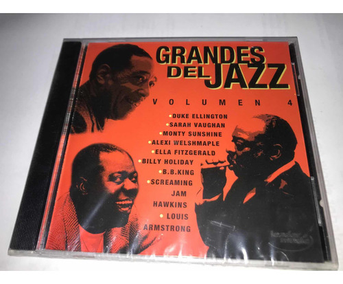 Grandes Del Jazz D.ellington S.vaugan M.sunshini B,holiday