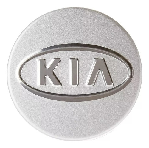 Tapa Centro Llanta Gris Kia 58mm Unidad