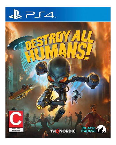 Destroy All Humans! Ps4 Nuevo Fisico