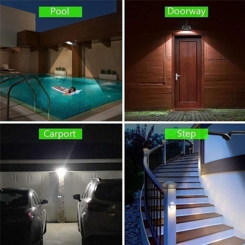 Luz De Pared Led Con Sensor De Movimiento Pir