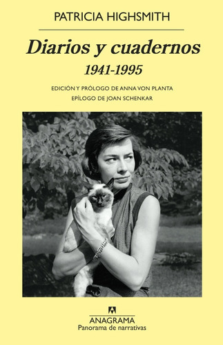 Diarios Y Cuadernos, De Patricia Highsmith., Vol. No Aplica. Editorial Anagrama, Tapa Blanda En Español, 2022