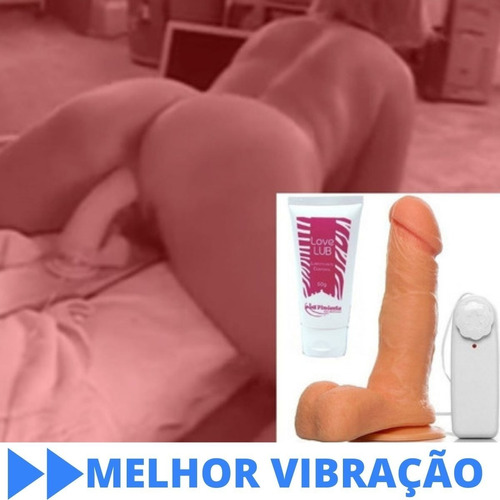 Pênis De Borracha 16,5cm 4cm Bege Adão Sex Shop