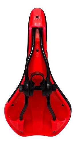 Imagem 3 de 3 de Selim Banco Com Base Color Elleven Sport Anatômico Mtb Speed