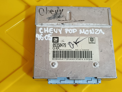 Computadora Chevrolet Chevy Pop Monza 2000 09350479 Clkr