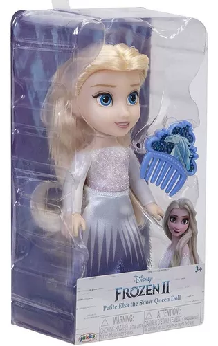 Boneca Disney Frozen 2 Petite Elsa c/ Pente 15 cm Oficial Licenciado -  Shoptoys Brinquedos e Colecionáveis