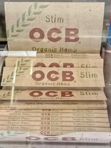 Papel de fumar OCB orgánico 100 UNDS