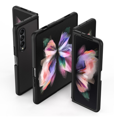 Para: Galaxy Z Fold4 - Carcasa Elegante Delgada Ligera