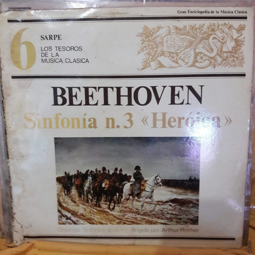 Vinilo Orquesta Sinfonica De Berlin Beethoven Disco 6 Cl1