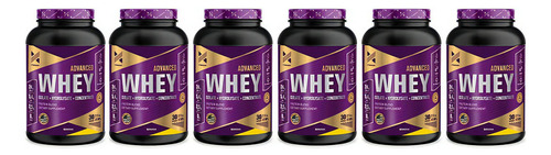Advanced Whey Protein Xtrenght 2lbs X 6 Un Blend Sabor Banana