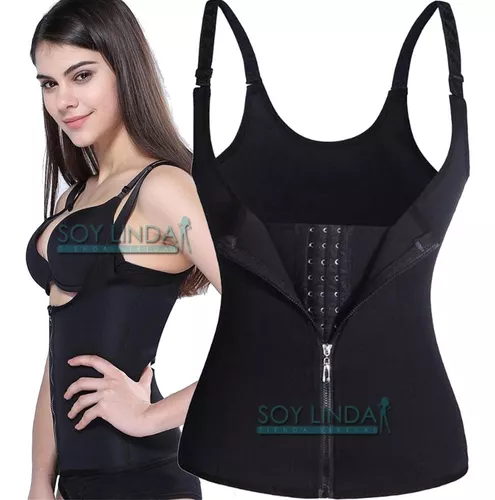 Faja Reductora Modeladora Corset Y Cierre Abdomen Plano C.ne