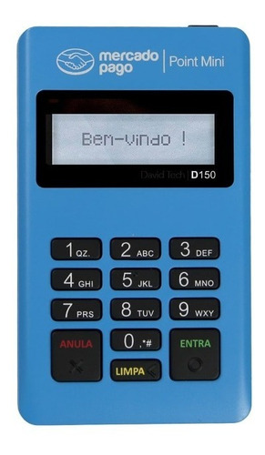 Imagem 1 de 2 de Máquina De Cartão Débito E Crédito Point Mini - Mercado Pago