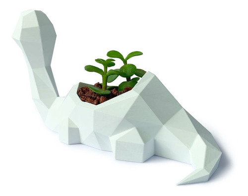 Maceta Con Forma De Dinosaurio