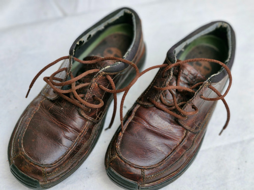 Zapato De Cuero  Reforzado Timberland Sensor F Talle  43
