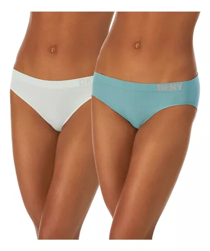 Dkny Ladies Seamless Rib Bikini Underwear 4-pack