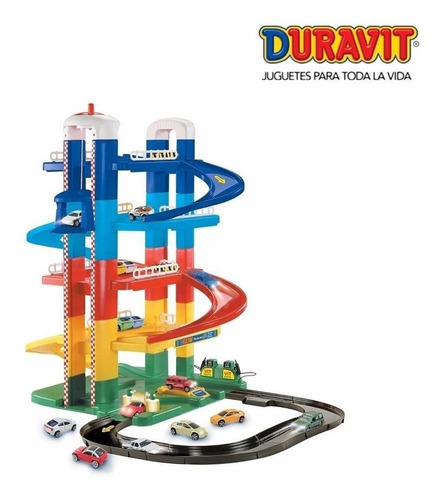Imagen 1 de 10 de Estación De Servicio Duravit 4 Pisos Garage Pista De Autos