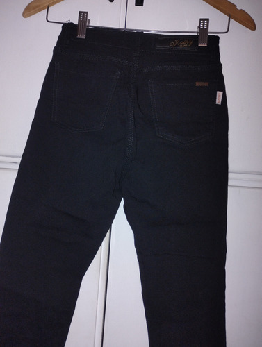 Pantalón Elastizado Chupin Negro (Usado)