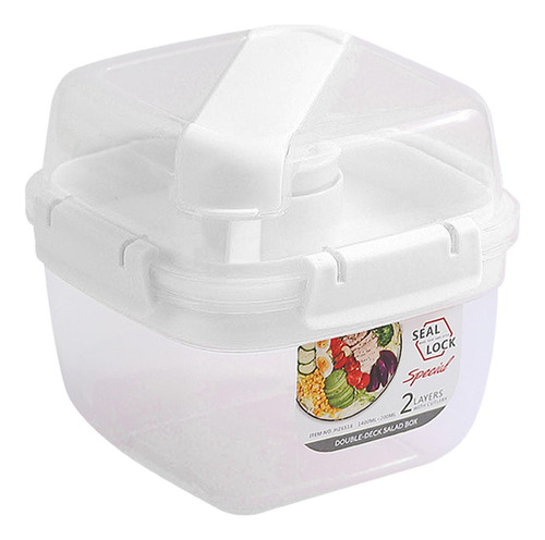 Contenedor De Almuerzo Para Ensalada, Ensaladeras Con Claro