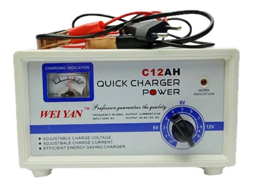 Cargador De Baterias 6-12v 10 Amp Ajustable