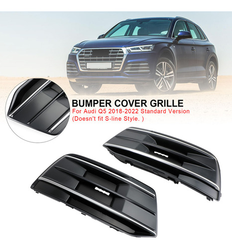 Parrilla Delantera Parrilla For Audi Q5 2018-2022, 2 U