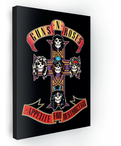 Retablos Guns N' Roses - Diseños Variados X6.