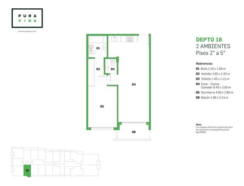 Venta Depto Villa Urquiza 2 Amb Estrenar
