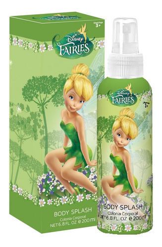 Perfume Infantil Disney Tinker Bell Body Splash 200ml