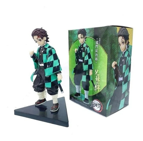 Kimetsu No Yaiba Demon Slayer Tanjiro Kamado Figura En Caja