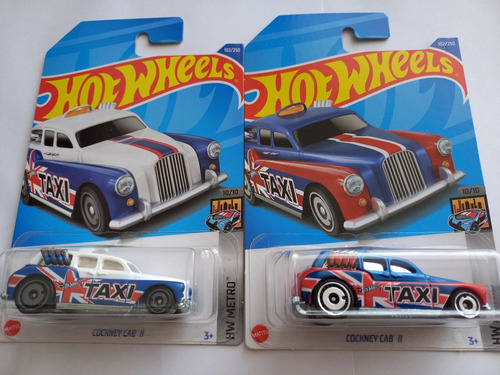 Pack Cockney Cab Ll Taxi - Hot Wheels