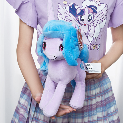 Muñeca Izzy Moonbow Plushies My Little Pony Rainbow Horse De