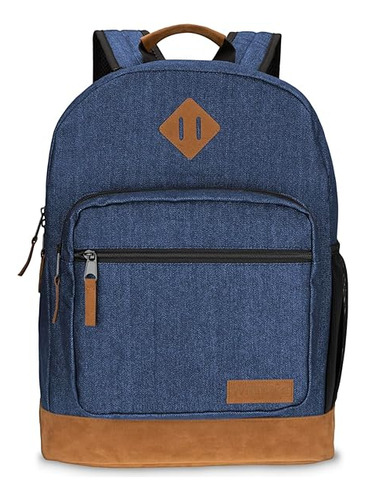 Mochila Casual Para Laptop-azul 