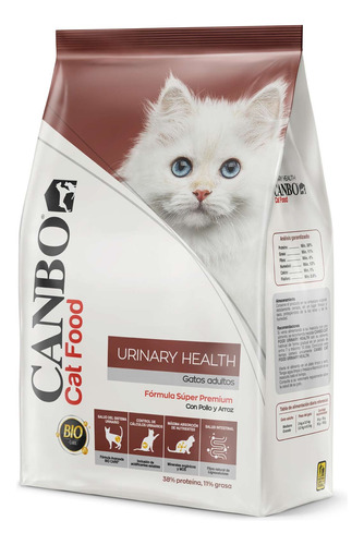 Alimento Para Gato Canbo Urinary 7 Kg Cat Adulto