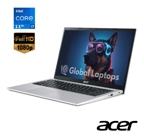 Acer Aspire Intel Core I7 16gb Ram 512gb SSD Pantalla 15.6 Full HD 1920 x 1080 Intel Iris Xe Graphics Incluye Windows Laptop
