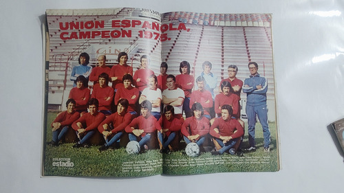 Revista Estadio N°1694 Póster U Española 1975(ee350 (Usado)