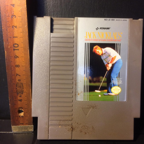  Nintendo Nes Golf Jack Nicklaus Greatest 18 Holes Of Major 