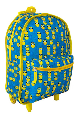 Imagem 2 de 9 de Mochila Escolar Rodinhas Minions 2296 Meu Malvado Favorito