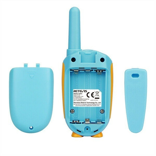 Rádio Walkie Talkie Portátil Retevis Rt-30 Para Crianças Bandas De Freqüência Uhf Cor Azul