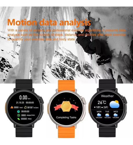 Reloj Inteligente Nfc Serie Ultra Para Hombre Y Mujer Call S