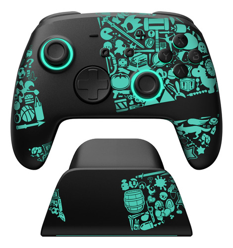 Controlador Switch Pro Palpow Luminex Com Base De Carregamen