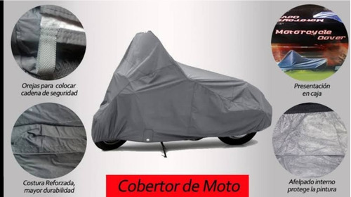 Cobertor Funda De Moto Impermeable Y Resistente Al Sol