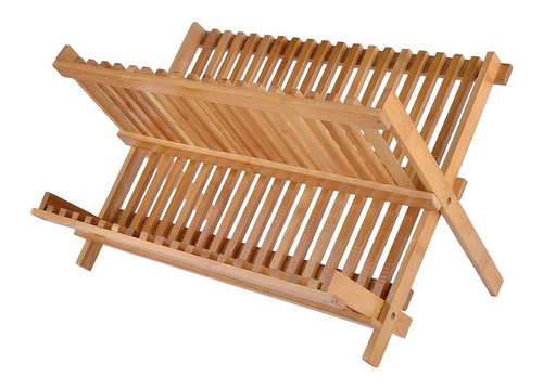 Secaplatos Plegable Bamboo 100% Bambú D+m Bazar