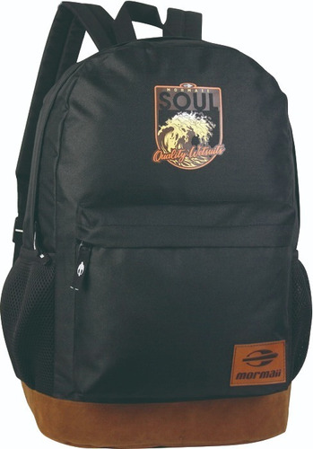 Mochila Urbana Escolar Colegial Surf Mormaii Eco Cuero